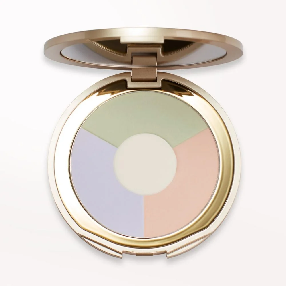 New Stila Green and Purple Setting Powder for Flawless Finish- Light